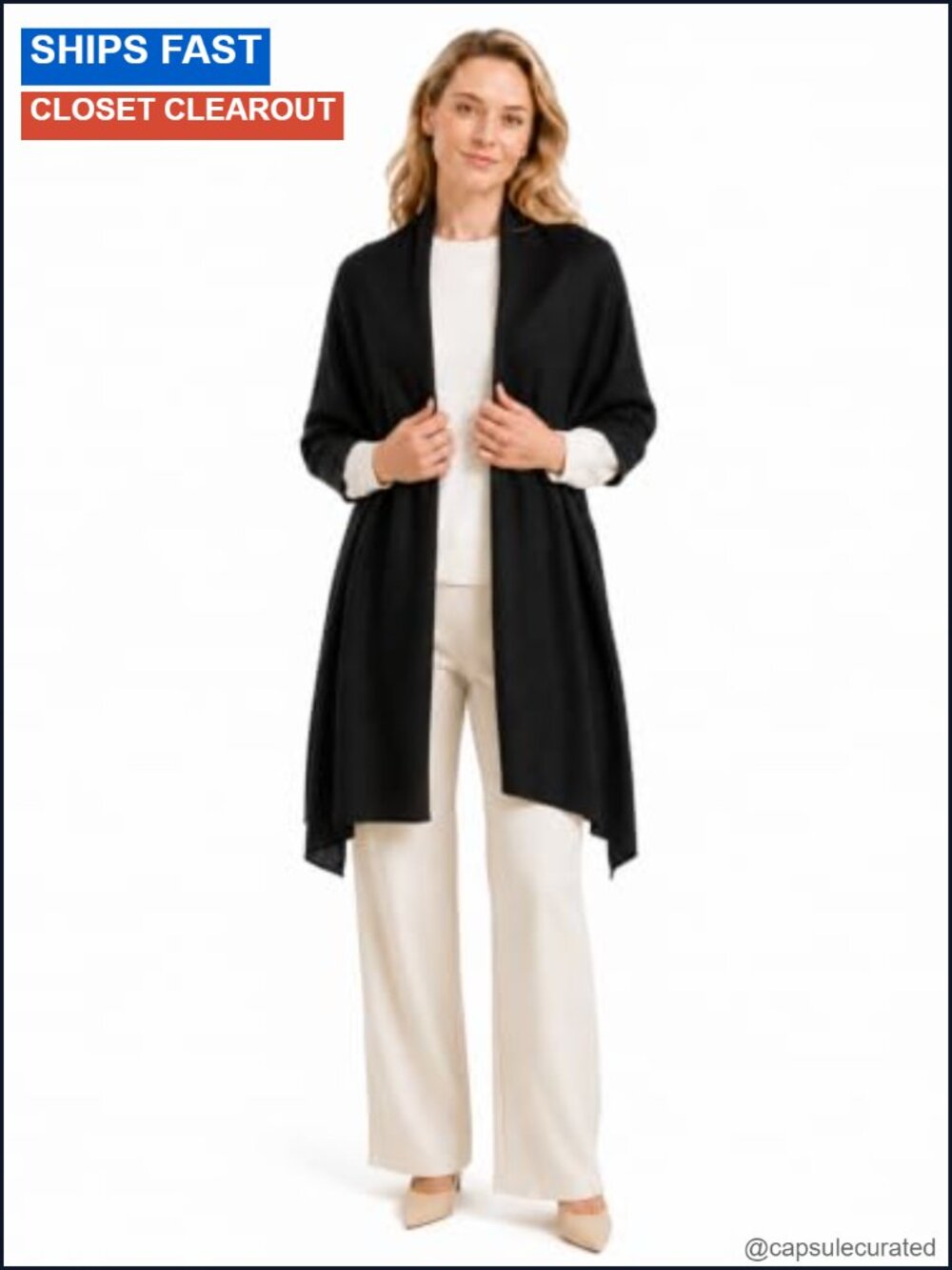 100% Cashmere Shawl Wrap Lightweight Wedding Scarf